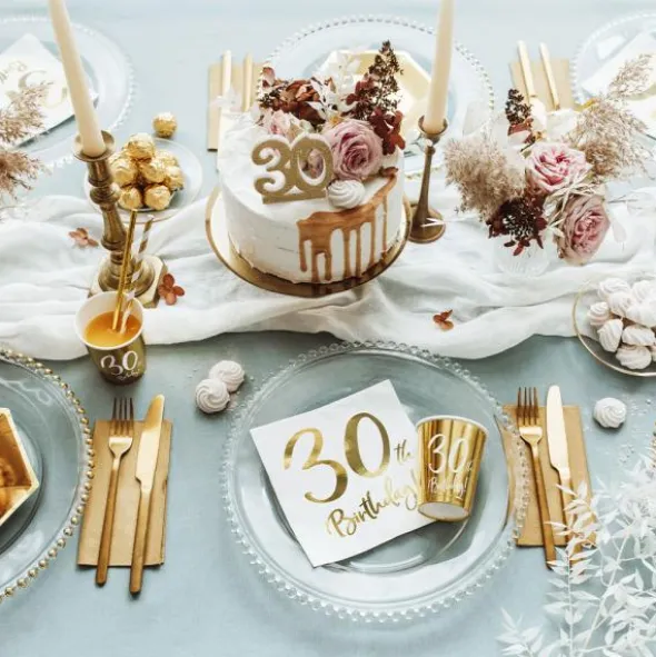 30th Birthday Muggar Guld