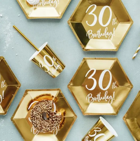 30th Birthday Muggar Guld