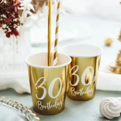 30th Birthday Muggar Guld
