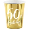 50th Birthday Muggar Guld