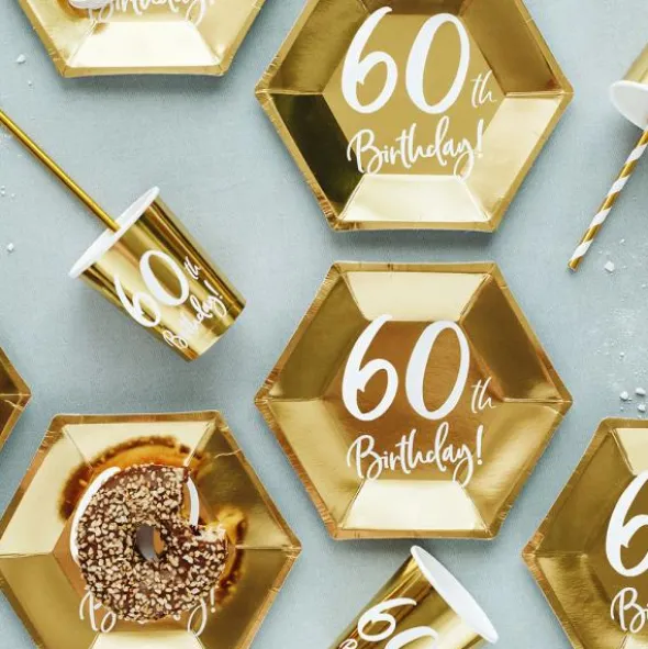 60th Birthday Muggar Guld