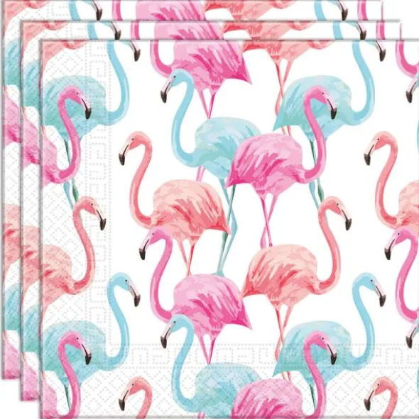 Tropical Flamingo Servetter