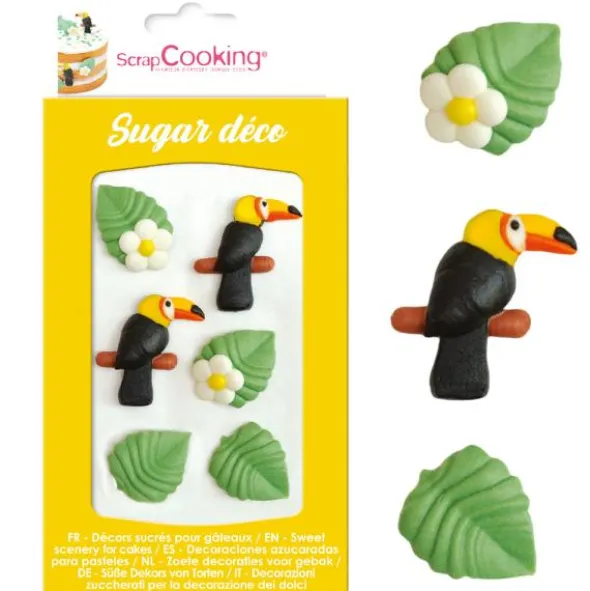 Tropical Sockerdekoration