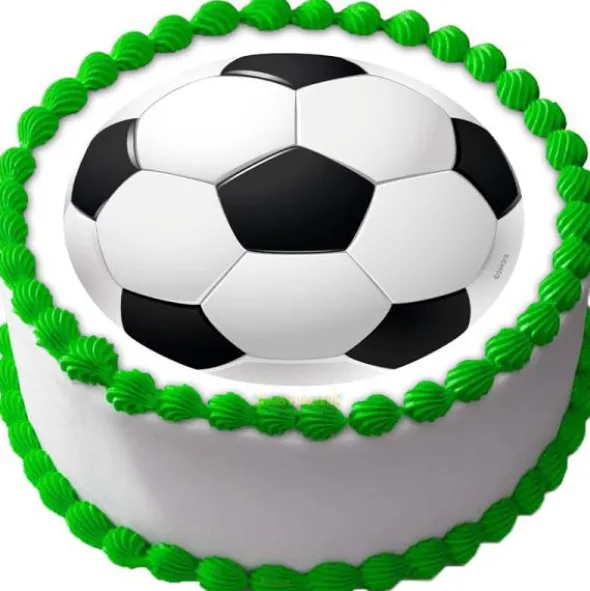 Tårtbild Fotboll Liten