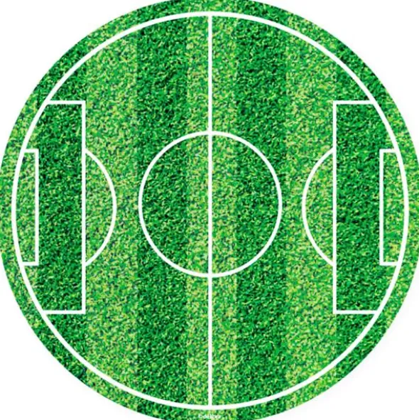 Tårtbild Fotbollsplan