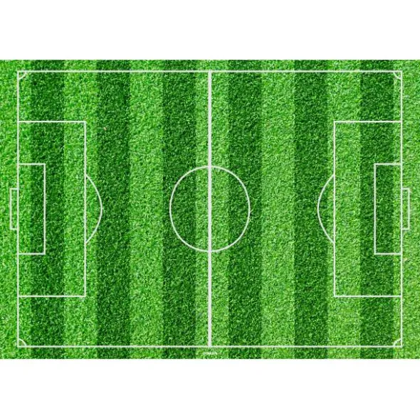 Tårtbild Fotbollsplan Rektangulär