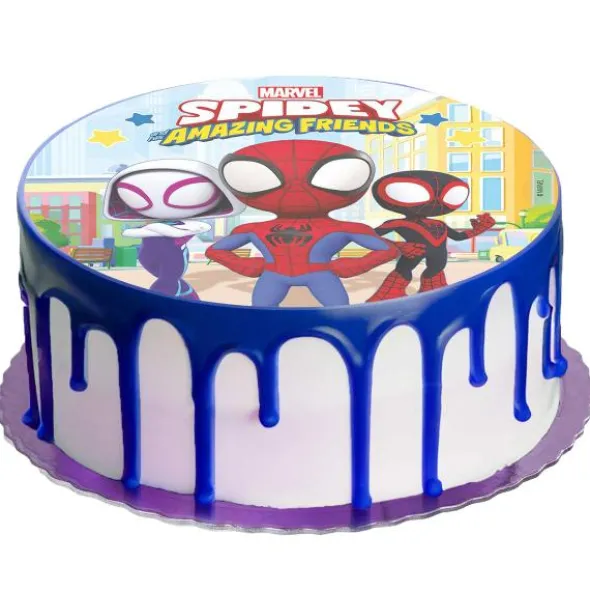 Tårtbild Spidey 20 cm 5,5 g