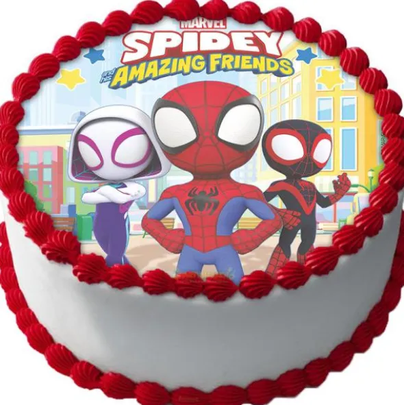 Tårtbild Spidey 20 cm 5,5 g