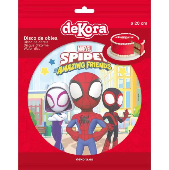 Tårtbild Spidey 20 cm 5,5 g