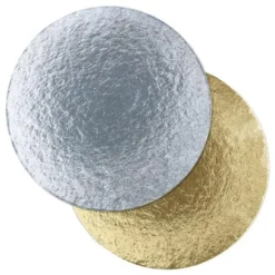 Tårtbrickor 20 cm Guld och Silver 100-pack
