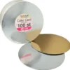 Tårtbrickor Silver & Guld 25 cm 100-pack