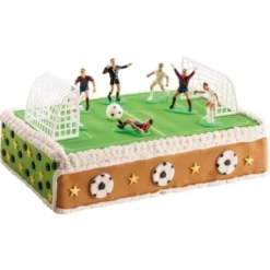 Tårtdekoration Fotbollsmatch Set