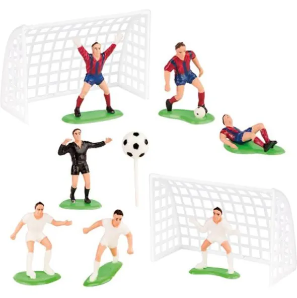 Tårtdekoration Fotbollsmatch Set