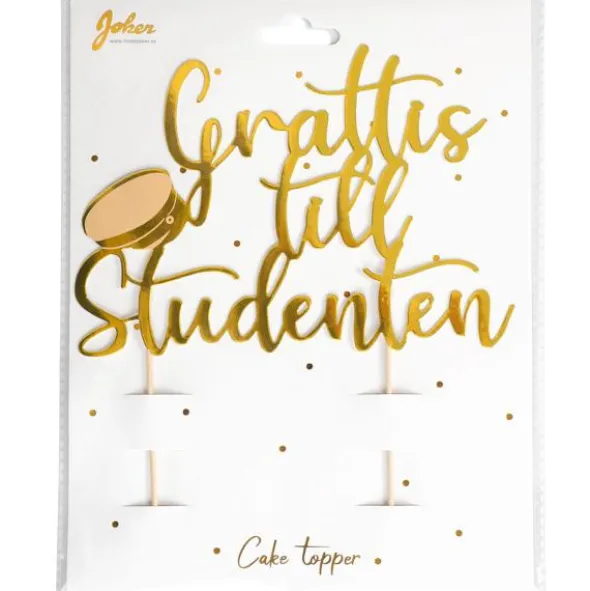Tårtdekoration Grattis Till Studenten