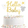 Tårtdekoration Hello Baby