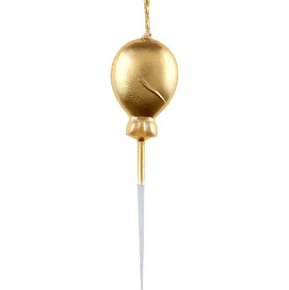 Tårtljus Ballonger Guld