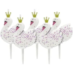 Tårtljus Glitter Swan