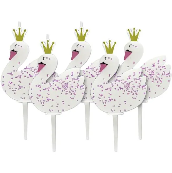 Tårtljus Glitter Swan