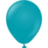 Turkosa Miniballonger (25-pack)