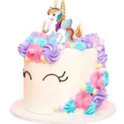 Unicorn Tårtljus