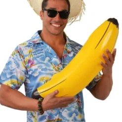 Uppblåsbar Banan 70cm