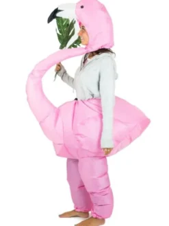 Uppblåsbar Flamingodräkt