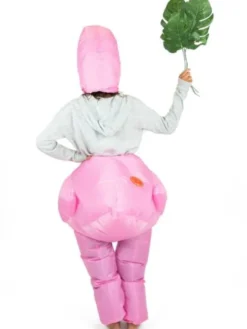 Uppblåsbar Flamingodräkt