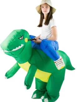 Uppblåsbar Ridande Dinosauriedräkt Barn
