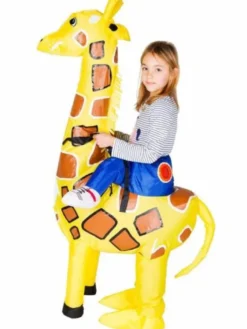 Uppblåsbar Ridande Giraffdräkt Barn