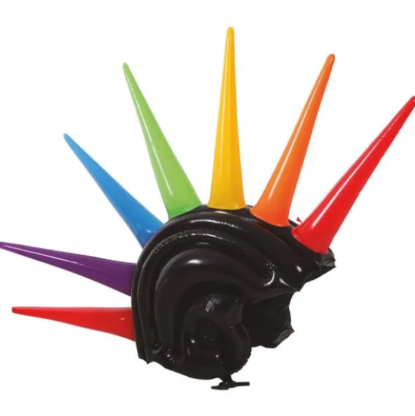 Uppblåsbar Spikes Hjälm