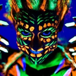 UV Neon Ansikts- & Kroppsfärg Vit 10ml (10ml Vit)
