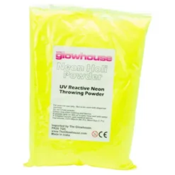 UV Neon Pulver Gul