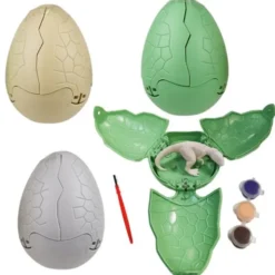 Överraskningsägg Måla Din Dinosaurie 11 cm