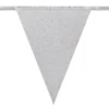 Vimpelgirlang Glitter Glans Silver