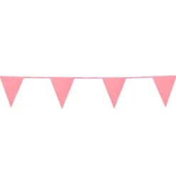Vimpelgirlang Glitter Rosa