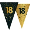 Vimpelgirlang med Stjärnor & Siffran 18