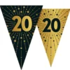 Vimpelgirlang med Stjärnor & Siffran 20