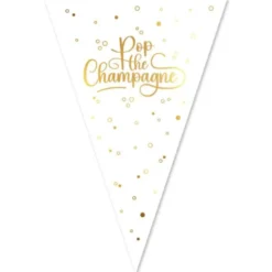 Vimpelgirlang Pop the Champagne 10 m