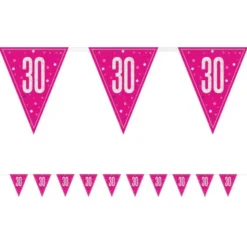 Vimpelgirlang 30 år Cerise 2,74 m