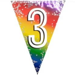 Vimpelgirlang Regnbåge 3 år