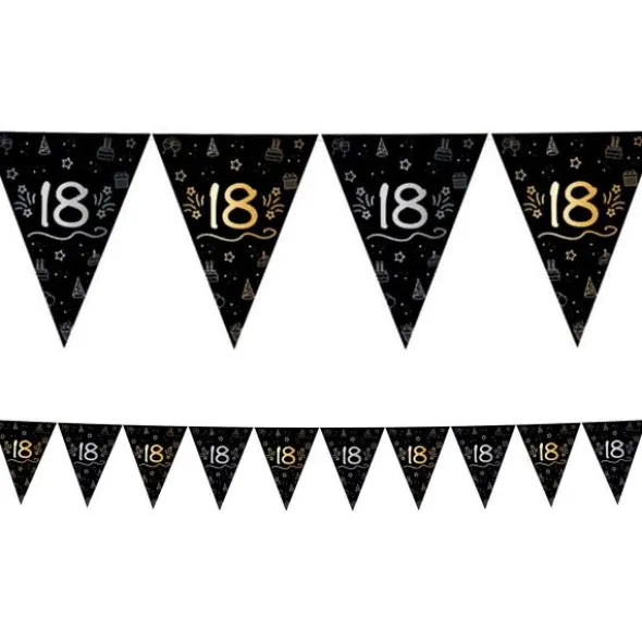 Vimpelgirlang Svart 18 år