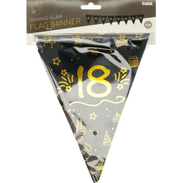 Vimpelgirlang Svart 18 år