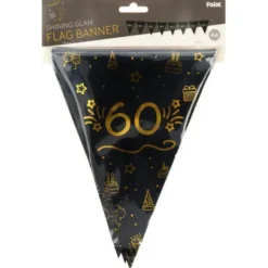 Vimpelgirlang Svart 60 år