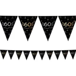 Vimpelgirlang Svart 60 år