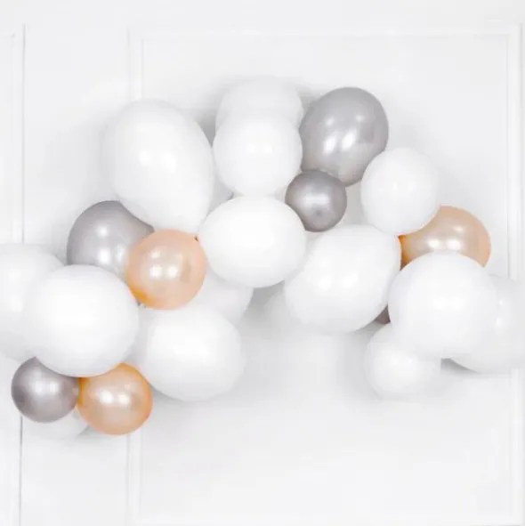 Vita Ballonger Pastel Pure White (10-pack)