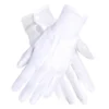 Vita Handskar med Knäppning (One Size)