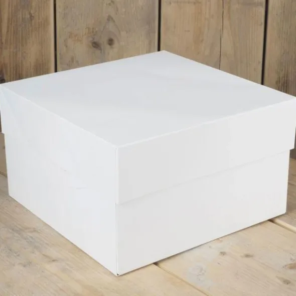 Vita Tårtkartonger 33 cm 25-pack