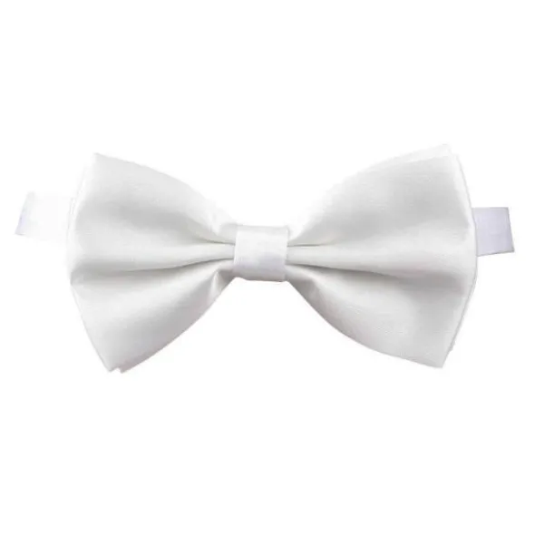 Vit Fluga i Satin
