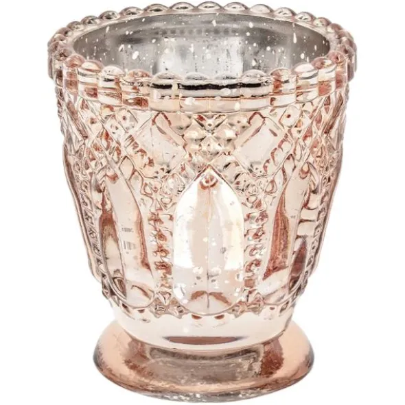 Värmeljushållare Roséguld