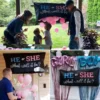 Väska med Ballonger Gender Reveal